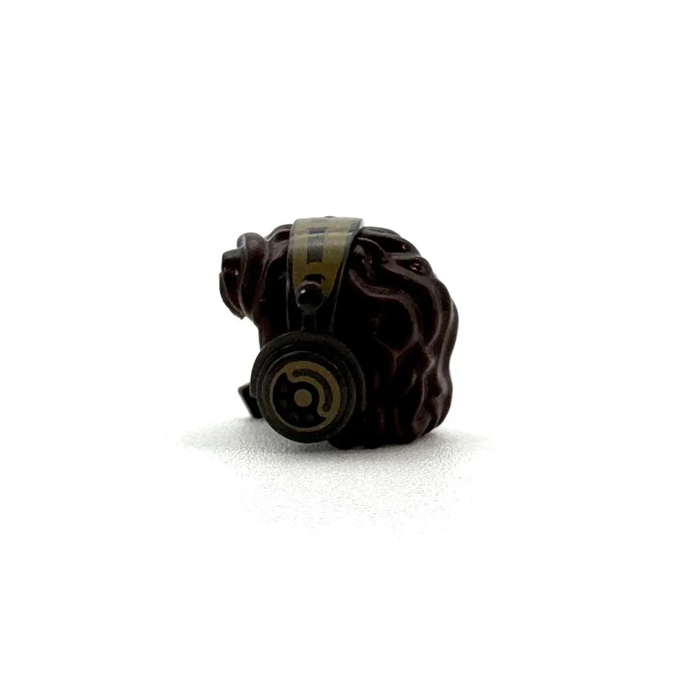 LEGO Dark Brown Minifigure Hair Tousled with Headset Microphone 37029 37197